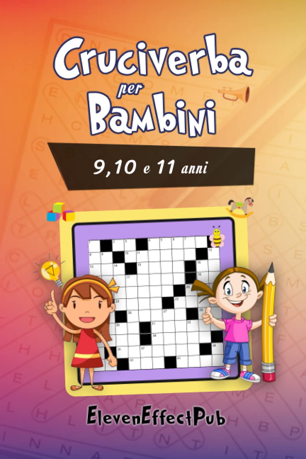 Cruciverba per bambini 9, 10 e 11 anni